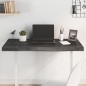 vidaXL Tablero mesa madera roble tratada gris oscuro 100x60x(2-6) cm vidaXL Tablero mesa madera roble tratada gris oscuro 100x60x(2-6) cm