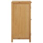 vidaXL Armario de madera maciza de roble 76x52x105 cm vidaXL Armario de madera maciza de roble 76x52x105 cm