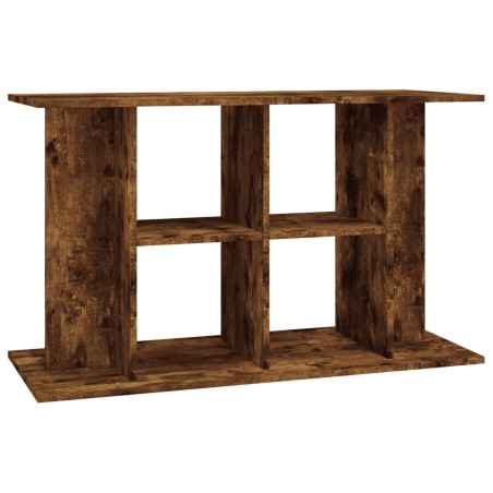 vidaXL Soporte de acuario madera ingeniería roble ahumado 100x40x60 cm