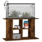 vidaXL Soporte de acuario madera ingeniería roble ahumado 100x40x60 cm vidaXL Soporte de acuario madera ingeniería roble ahumado 100x40x60 cm