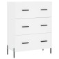 vidaXL Aparador alto madera contrachapada blanco 69,5x34x180 cm vidaXL Aparador alto madera contrachapada blanco 69,5x34x180 cm