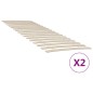 vidaXL Somieres de láminas con 34 lamas 2 unidades 70x200 cm vidaXL Somieres de láminas con 34 lamas 2 unidades 70x200 cm