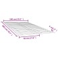 vidaXL Somieres de láminas con 34 lamas 2 unidades 70x200 cm vidaXL Somieres de láminas con 34 lamas 2 unidades 70x200 cm