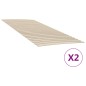 vidaXL Somieres de láminas con 48 lamas 2 unidades 90x200 cm vidaXL Somieres de láminas con 48 lamas 2 unidades 90x200 cm