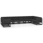 vidaXL Set de muebles de jardín 10 pzas con cojines madera pino negro vidaXL Set de muebles de jardín 10 pzas con cojines madera pino negro