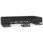 vidaXL Set de muebles de jardín 11 pzas con cojines madera pino negro vidaXL Set de muebles de jardín 11 pzas con cojines madera pino negro