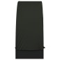 vidaXL Tumbona con toldo redondo ratán sintético negro 211x57x140 cm vidaXL Tumbona con toldo redondo ratán sintético negro 211x57x140 cm