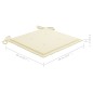 vidaXL Sillas comedor de jardín y cojines 4 uds madera maciza acacia vidaXL Sillas comedor de jardín y cojines 4 uds madera maciza acacia