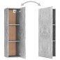 vidaXL Set de muebles de salón 3 pzas madera ingeniería gris hormigón vidaXL Set de muebles de salón 3 pzas madera ingeniería gris hormigón