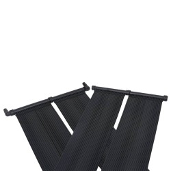vidaXL Panel calentador solar para piscinas 2 unidades 80x310 cm