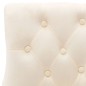 vidaXL Sillas de comedor 4 unidades de terciopelo crema vidaXL Sillas de comedor 4 unidades de terciopelo crema