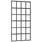 vidaXL Puerta corredera con herrajes ESG vidrio y aluminio 102x205 cm vidaXL Puerta corredera con herrajes ESG vidrio y aluminio 102x205 cm