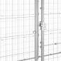 vidaXL Perrera de exterior de acero galvanizado con techo 16,94 m² vidaXL Perrera de exterior de acero galvanizado con techo 16,94 m²