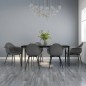 vidaXL Sillas de comedor 6 unidades gris PP vidaXL Sillas de comedor 6 unidades gris PP