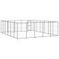 vidaXL Perrera de exterior de acero 36,3 m² vidaXL Perrera de exterior de acero 36,3 m²
