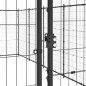 vidaXL Perrera de exterior de acero 36,3 m² vidaXL Perrera de exterior de acero 36,3 m²