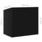 vidaXL Funda banco balancín 2 uds 10 ojales cremalleras 255x145x170 cm vidaXL Funda banco balancín 2 uds 10 ojales cremalleras 255x145x170 cm