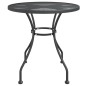 vidaXL Set de comedor de jardín 3 pzas malla metal expandido antracita vidaXL Set de comedor de jardín 3 pzas malla metal expandido antracita