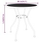 vidaXL Set de comedor de jardín 3 pzas malla metal expandido antracita vidaXL Set de comedor de jardín 3 pzas malla metal expandido antracita