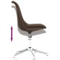 vidaXL Sillas de comedor giratorias 6 unidades tela marrón vidaXL Sillas de comedor giratorias 6 unidades tela marrón