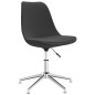 vidaXL Sillas de comedor giratorias 4 unidades tela gris oscuro vidaXL Sillas de comedor giratorias 4 unidades tela gris oscuro