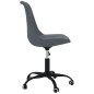 vidaXL Sillas de comedor giratorias 4 unidades tela gris oscuro vidaXL Sillas de comedor giratorias 4 unidades tela gris oscuro