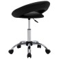 vidaXL Silla de comedor giratoria cuero sintético negro vidaXL Silla de comedor giratoria cuero sintético negro
