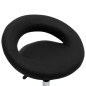 vidaXL Silla de comedor giratoria cuero sintético negro vidaXL Silla de comedor giratoria cuero sintético negro