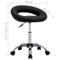vidaXL Silla de comedor giratoria cuero sintético negro vidaXL Silla de comedor giratoria cuero sintético negro