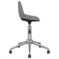 vidaXL Sillas de comedor giratorias 4 unidades tela gris claro vidaXL Sillas de comedor giratorias 4 unidades tela gris claro