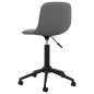 vidaXL Sillas de comedor giratorias 4 unidades terciopelo gris oscuro vidaXL Sillas de comedor giratorias 4 unidades terciopelo gris oscuro
