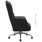 vidaXL Silla de relajación de terciopelo negro