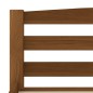 vidaXL Estructura de cama madera maciza pino marrón miel 200x200 cm vidaXL Estructura de cama madera maciza pino marrón miel 200x200 cm