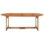 vidaXL Set de comedor de jardín 9 piezas madera maciza de acacia vidaXL Set de comedor de jardín 9 piezas madera maciza de acacia