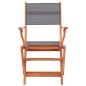 vidaXL Set de comedor para jardín 7 pzas madera maciza eucalipto gris vidaXL Set de comedor para jardín 7 pzas madera maciza eucalipto gris