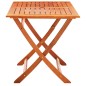 vidaXL Set de comedor de jardín plegable 5 pzas madera eucalipto vidaXL Set de comedor de jardín plegable 5 pzas madera eucalipto