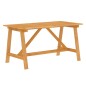vidaXL Juego de comedor de jardín 5 piezas madera maciza de acacia vidaXL Juego de comedor de jardín 5 piezas madera maciza de acacia
