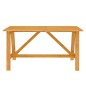 vidaXL Juego de comedor de jardín 5 piezas madera maciza de acacia vidaXL Juego de comedor de jardín 5 piezas madera maciza de acacia