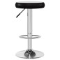 vidaXL Taburetes de cocina 2 unidades cuero sintético negro vidaXL Taburetes de cocina 2 unidades cuero sintético negro