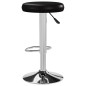 vidaXL Taburetes de cocina 2 unidades cuero sintético negro vidaXL Taburetes de cocina 2 unidades cuero sintético negro