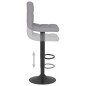 vidaXL Taburetes de cocina 2 unidades de tela gris claro vidaXL Taburetes de cocina 2 unidades de tela gris claro