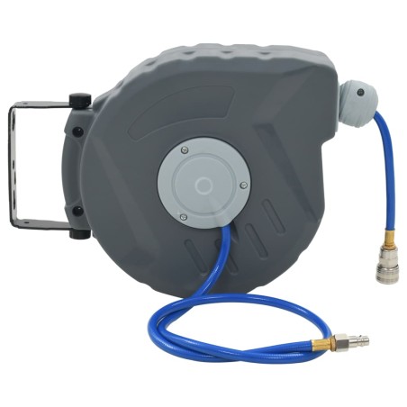 vidaXL Carrete de manguera de aire automático 1/4" 12 m