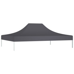 vidaXL Techo de carpa para celebraciones gris antracita 4x3 m 270 g/m²