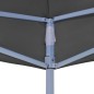 vidaXL Techo de carpa para celebraciones gris antracita 4x3 m 270 g/m² vidaXL Techo de carpa para celebraciones gris antracita 4x3 m 270 g/m²