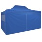 vidaXL Carpa pleglable Pop-up con 4 paredes 3x4,5 m azul vidaXL Carpa pleglable Pop-up con 4 paredes 3x4,5 m azul