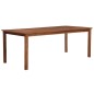 vidaXL Mesa de jardín madera maciza de acacia 200x100x74 cm vidaXL Mesa de jardín madera maciza de acacia 200x100x74 cm