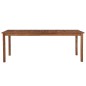 vidaXL Mesa de jardín madera maciza de acacia 200x100x74 cm vidaXL Mesa de jardín madera maciza de acacia 200x100x74 cm