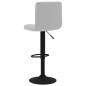 vidaXL Taburetes de cocina 2 unidades terciopelo gris claro vidaXL Taburetes de cocina 2 unidades terciopelo gris claro