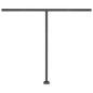 vidaXL Toldo de pie retráctil manual amarillo y blanco 350x250 cm vidaXL Toldo de pie retráctil manual amarillo y blanco 350x250 cm