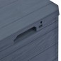 vidaXL Caja de almacenamiento de jardín 90 L gris antracita vidaXL Caja de almacenamiento de jardín 90 L gris antracita